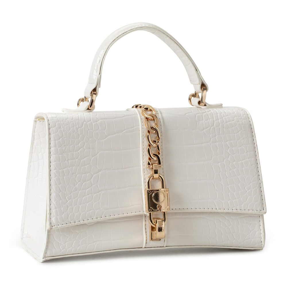 6994 Top Handle Bags Crossbody Crocodile Leather Satchel Purse Stylish
